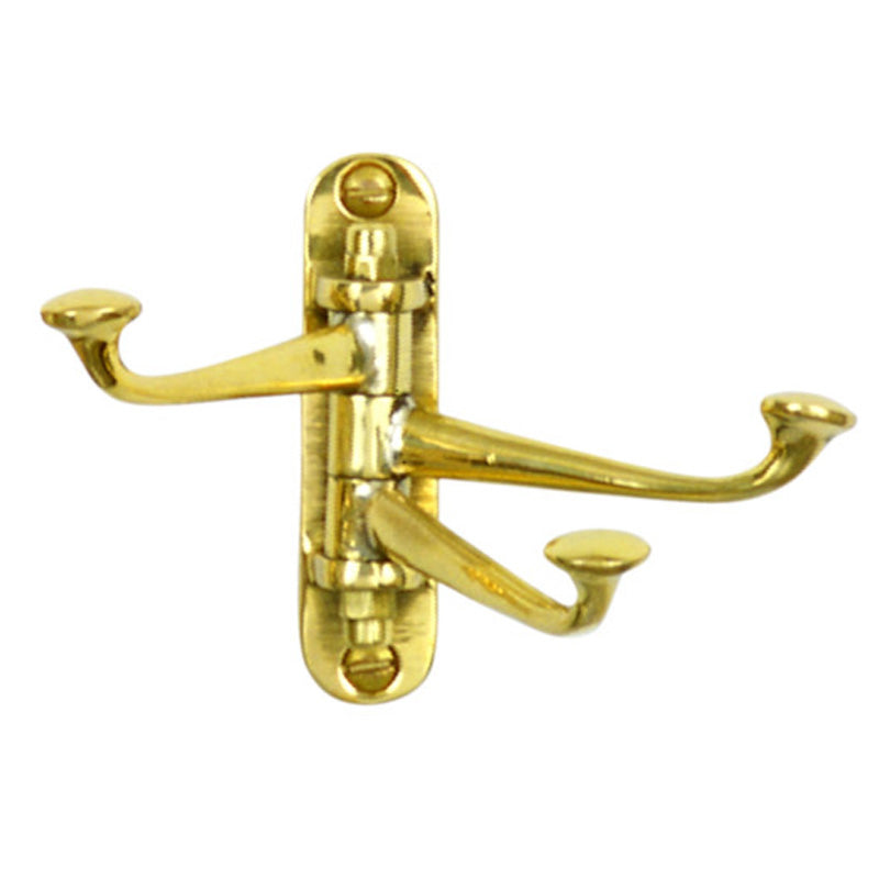 Hat and Coat Hooks Brass